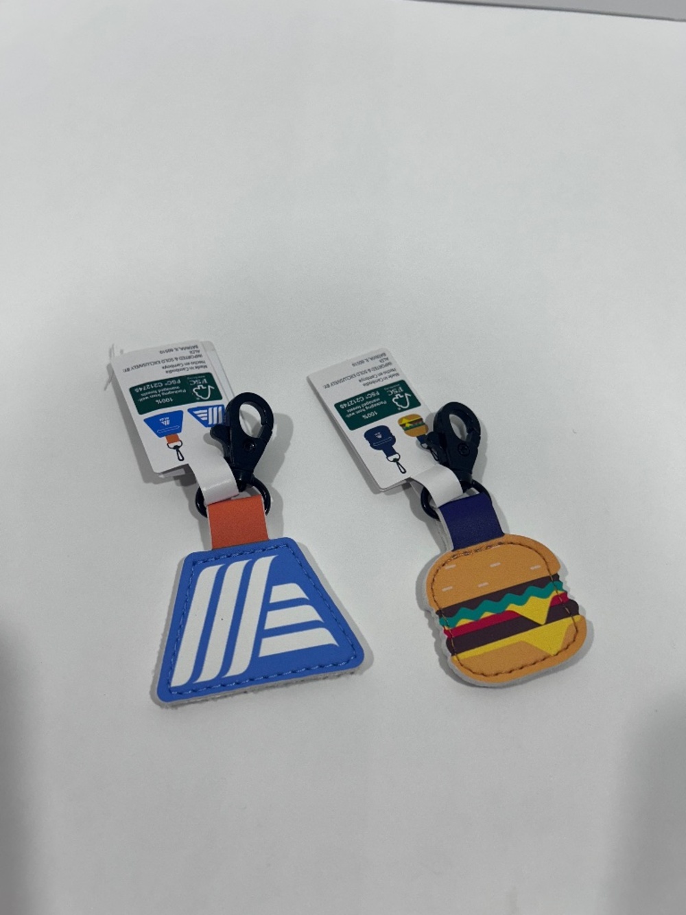 Aldi Quarter Keeper Cheeseburger & Aldi Blue Logo Holder Coin  Keychain 2026 NWT